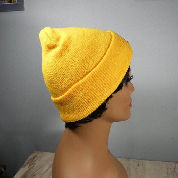 Carhartt Adjustable Knit Cap Beanie Golden Yellow - Picture 5 of 6